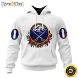 Personalized NHL Buffalo Sabres Hoodie Specialized Dia De Muertos 3D Hoodie Unisex Tshirt Hoodie
