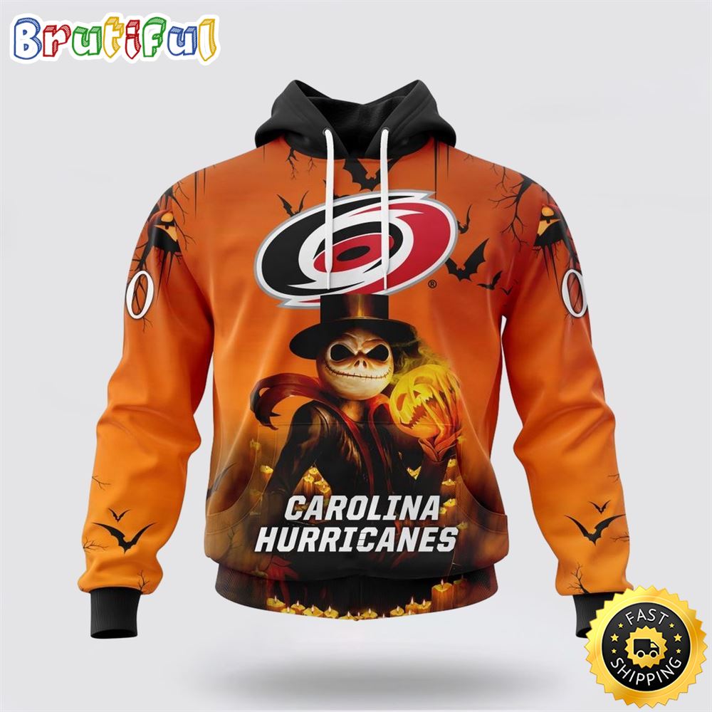 Personalized NHL Carolina Hurricanes All Over Print 3D Hoodie Special Halloween Concepts Celebrate Halloween