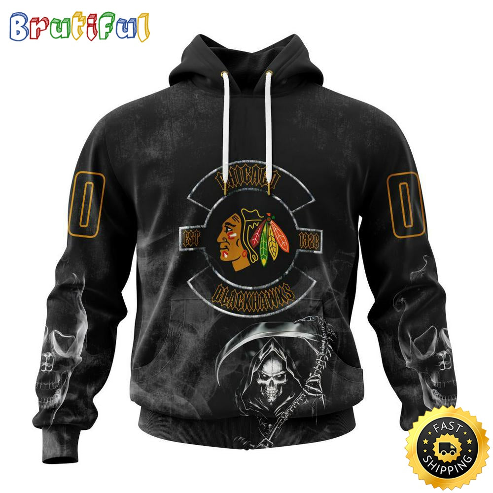 Personalized NHL Chicago BlackHawks Hoodie Specialized Kits For Rock Night All Over Print 3D Hoodie Unisex Hoodie Tshirt