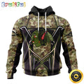 Personalized NHL Chicago Blackhawks Hoodie Special Camo Color Design All Over Print 3D Unisex Hoodie