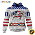 Personalized NHL Columbus Blue Jackets Hoodie Armed Forces Appreciation All Over Print 3D Hoodie Unisex Tshirt Hoodie