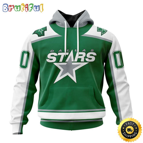 Personalized NHL Dallas Stars Hoodie Specialized Unisex Kits With Retro Concepts All Over Print Hoodie