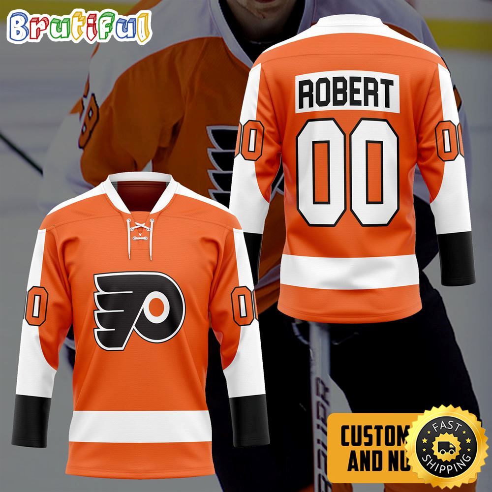 Personalized NHL Mac’s Big Break Philadelphia Flyers Hockey Jersey Nhl Hockey Jerseys