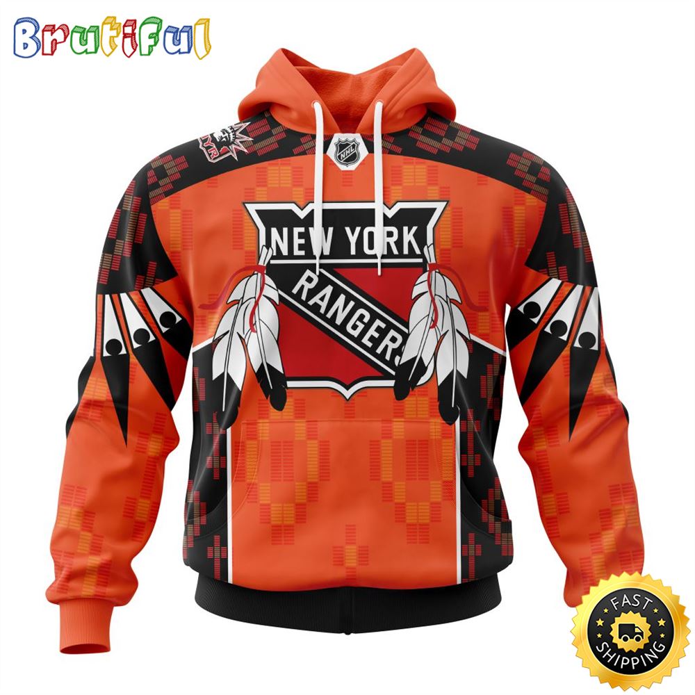 Personalized NHL New York Rangers Hoodie Specialized Design Child Lives Matter All Over Print 3D Hoodie Unisex