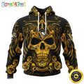 Personalized NHL Pittsburgh Penguins Hoodie Special Design With Skull Art All Over Print 3D Hoodie Unisex Tshirt Hoodie