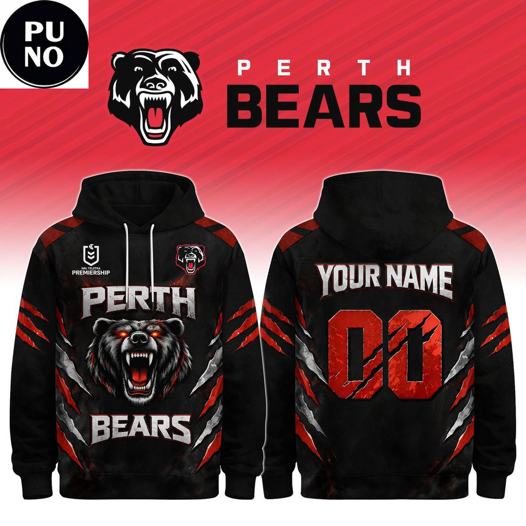 Perth Bears NRL Debut 2026_27 Personalized Hoodie Shirt