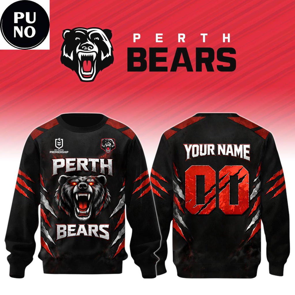 Perth Bears NRL Debut 2026_27 Personalized Hoodie Shirt