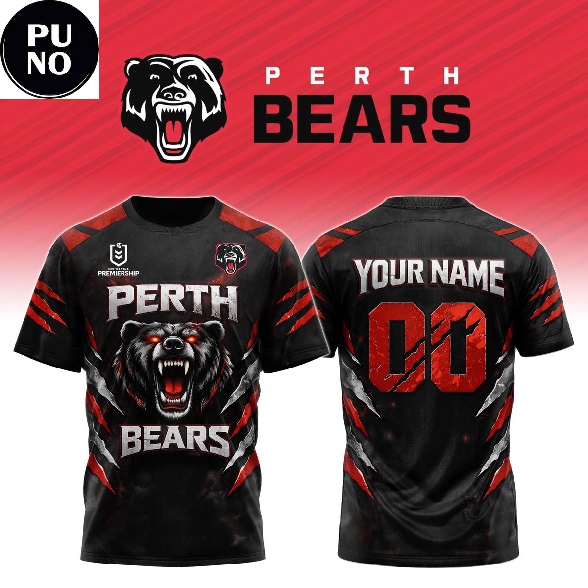 Perth Bears NRL Debut 2026_27 Personalized Hoodie Shirt