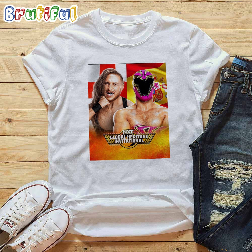 Pete Butch Dunne vs Axiom In The WWE NXT Global Heritage Invitational T-Shirt