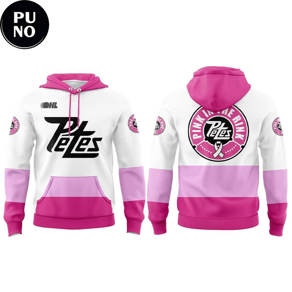 Peterborough Petes Pink In The Rink 2026 Hoodie