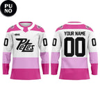 Peterborough Petes Pink In The Rink 2026 Personalized Hockey Jersey