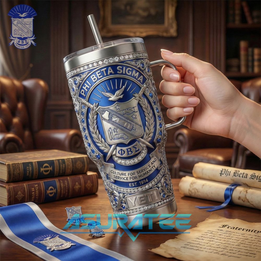 Phi Beta Sigma Fraternity, Inc. 2026 Limited Edition YETI Tumbler