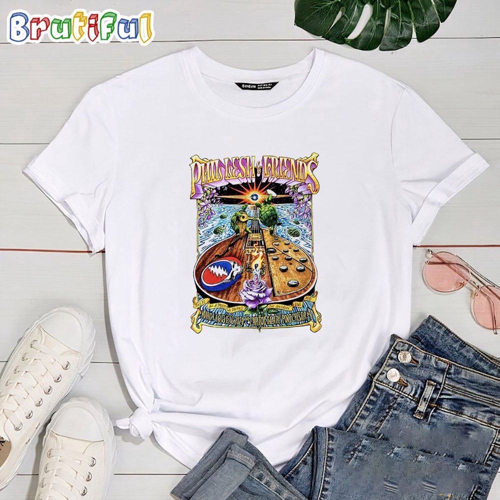 Phil Lesh And Friends The Capitol Theatre Port Chester Ny Show March 2024 T Shirt