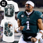 Philadelphia Eagles 2026 QB1 Jalen Hurts Hoodie T-Shirt