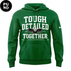 Philadelphia Eagles 2026 Tough Detailed Together Hoodie T-Shirt