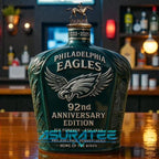 Philadelphia Eagles 92nd Anniversary Whiskey Bottle
