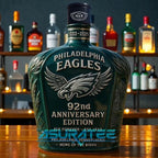 Philadelphia Eagles 92nd Anniversary Whiskey Bottle