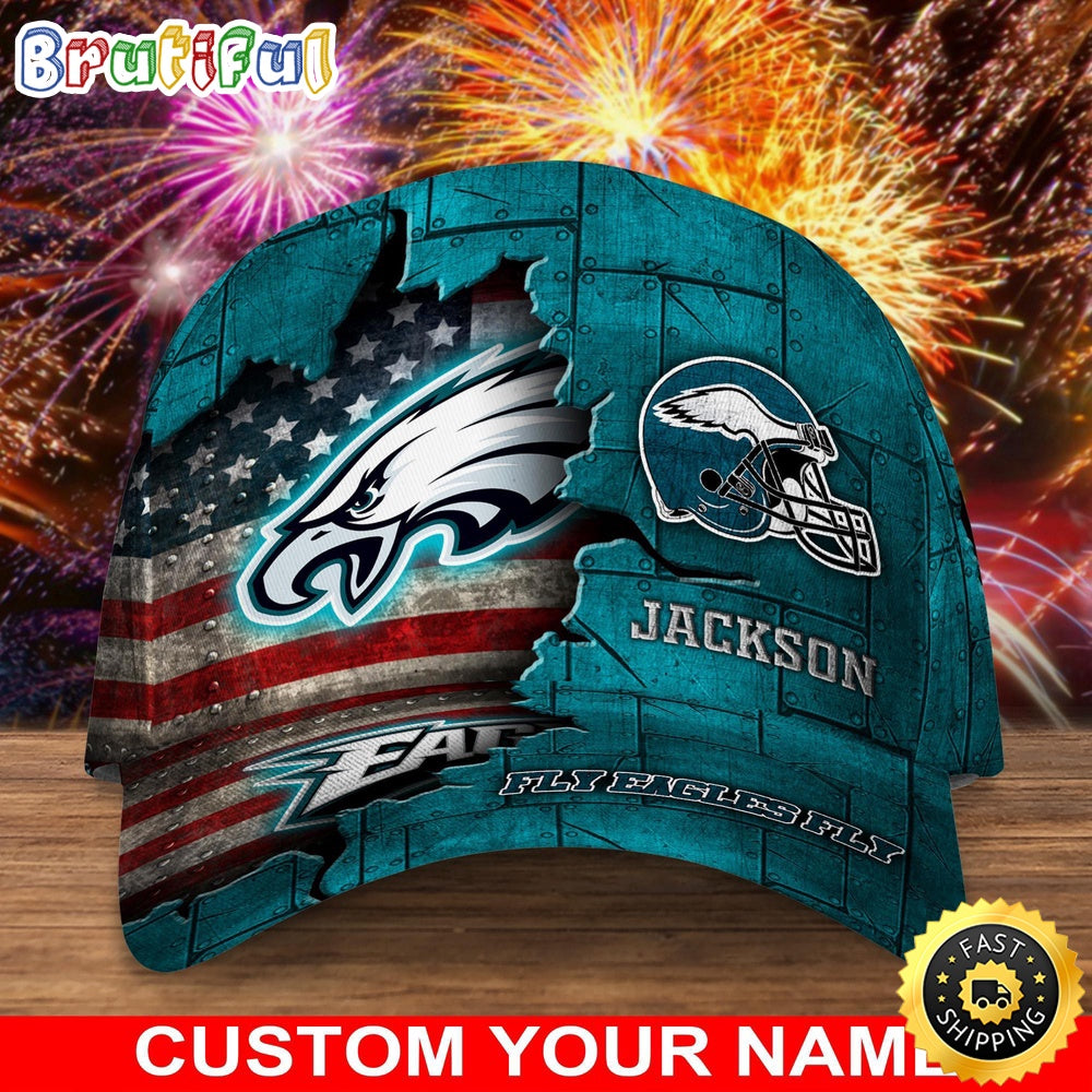 Philadelphia Eagles Baseball Cap Custom Cap Go Sports Teams