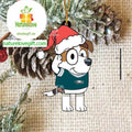 Philadelphia Eagles Christmas Bluey Jack Sport NFL Acrylic Christmas Tree Decoration Ornament