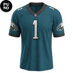 Philadelphia Eagles Makai Lemon #1 NFL Draft First Round Pick 2026 Football Jersey