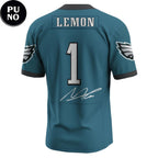 Philadelphia Eagles Makai Lemon #1 NFL Draft First Round Pick 2026 Football Jersey