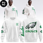 Philadelphia Eagles NFL White Iconic 2026 Hoodie Shirt