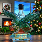 Philadelphia Eagles Retro Logo Whiskey Bottle