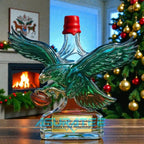 Philadelphia Eagles Retro Logo Whiskey Bottle
