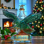 Philadelphia Eagles Retro Logo Whiskey Bottle