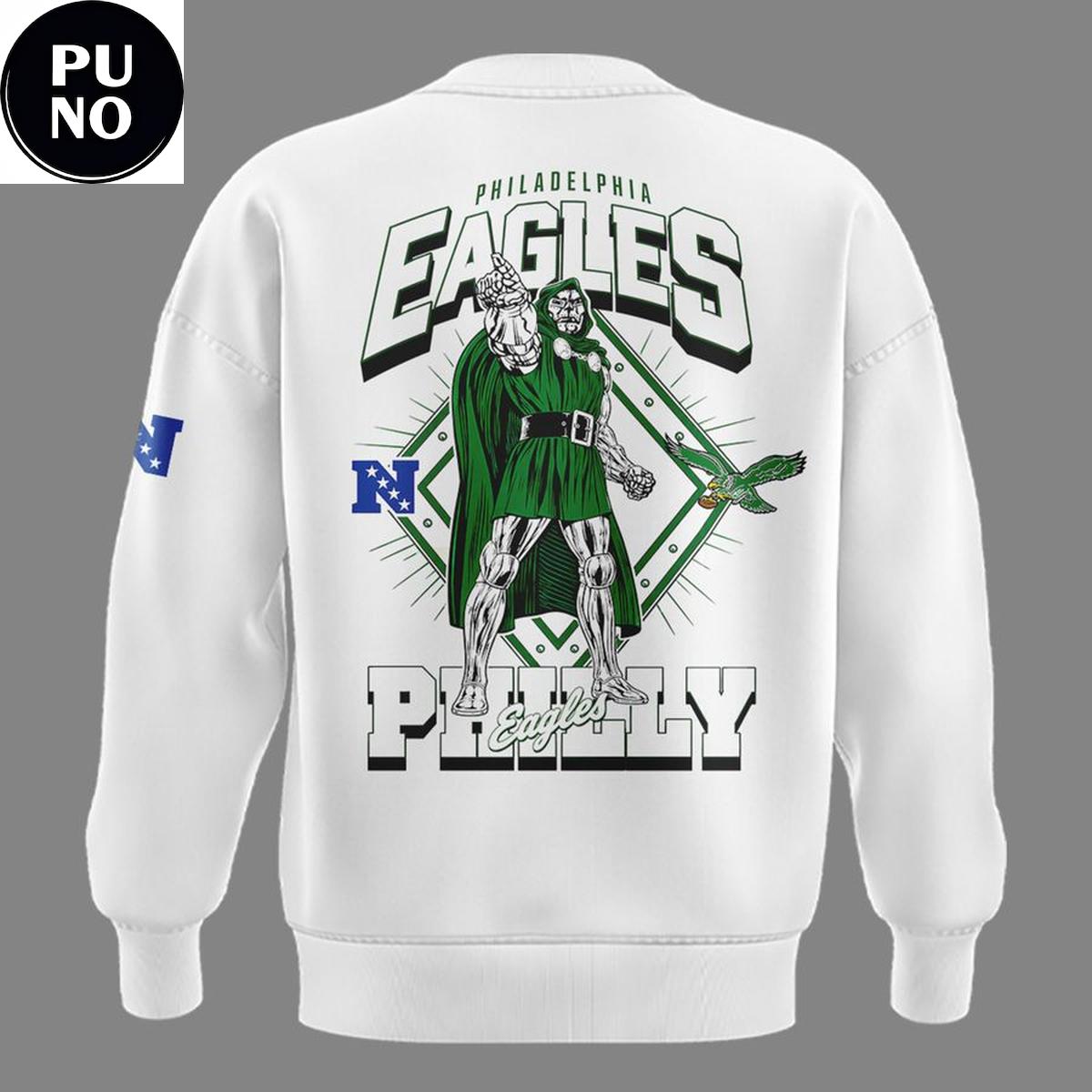 Philadelphia Eagles x Disney Fan Draft 2026 Doctor Doom Sweatshirt