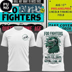 Philadelphia Eagles x Foo Fighters Take Cover Tour 2026 Hoodie T-Shirt