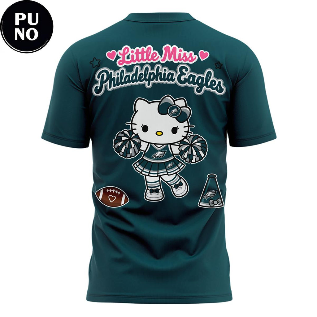 Philadelphia Eagles x Hello Kitty Little Miss 2026 T-shirt