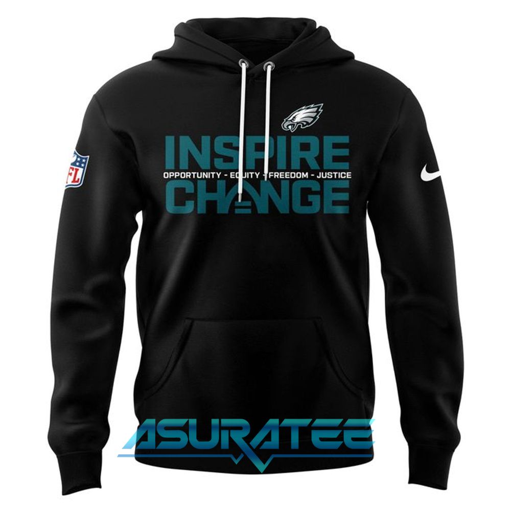 Philadelphia Eagles x Inspire Change 2025 Special Hoodie