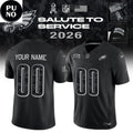 Philadelphia Eagles x Salute to Service 2026 Personalized Football Jersey