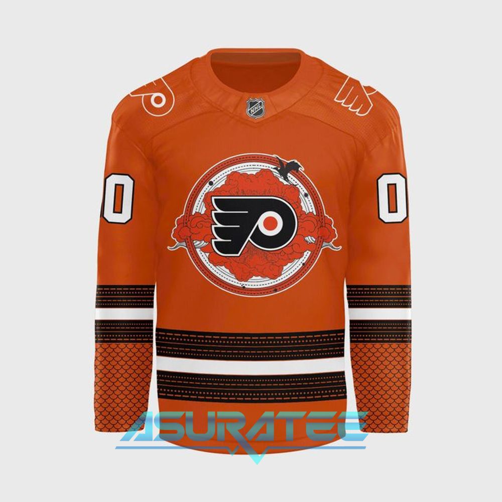 Philadelphia Flyers 2026 Fourth Wing Night Limited Edition Hockey Jersey