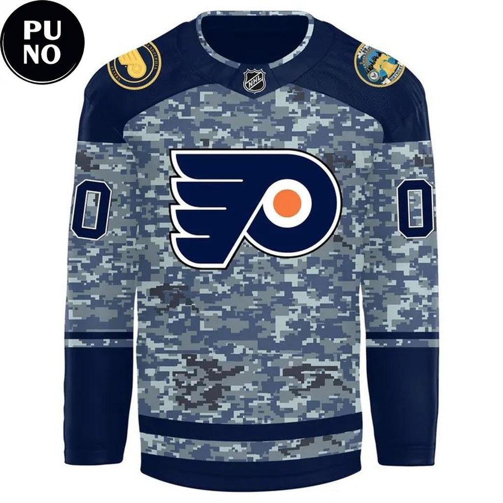 Philadelphia Flyers 2026 Navy 250th Anniversary Night Personalized Hockey Jersey