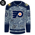 Philadelphia Flyers 2026 Navy 250th Anniversary Night Personalized Hockey Jersey