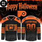 Philadelphia Flyers x Halloween Day 2026 Personalized Hockey Jersey