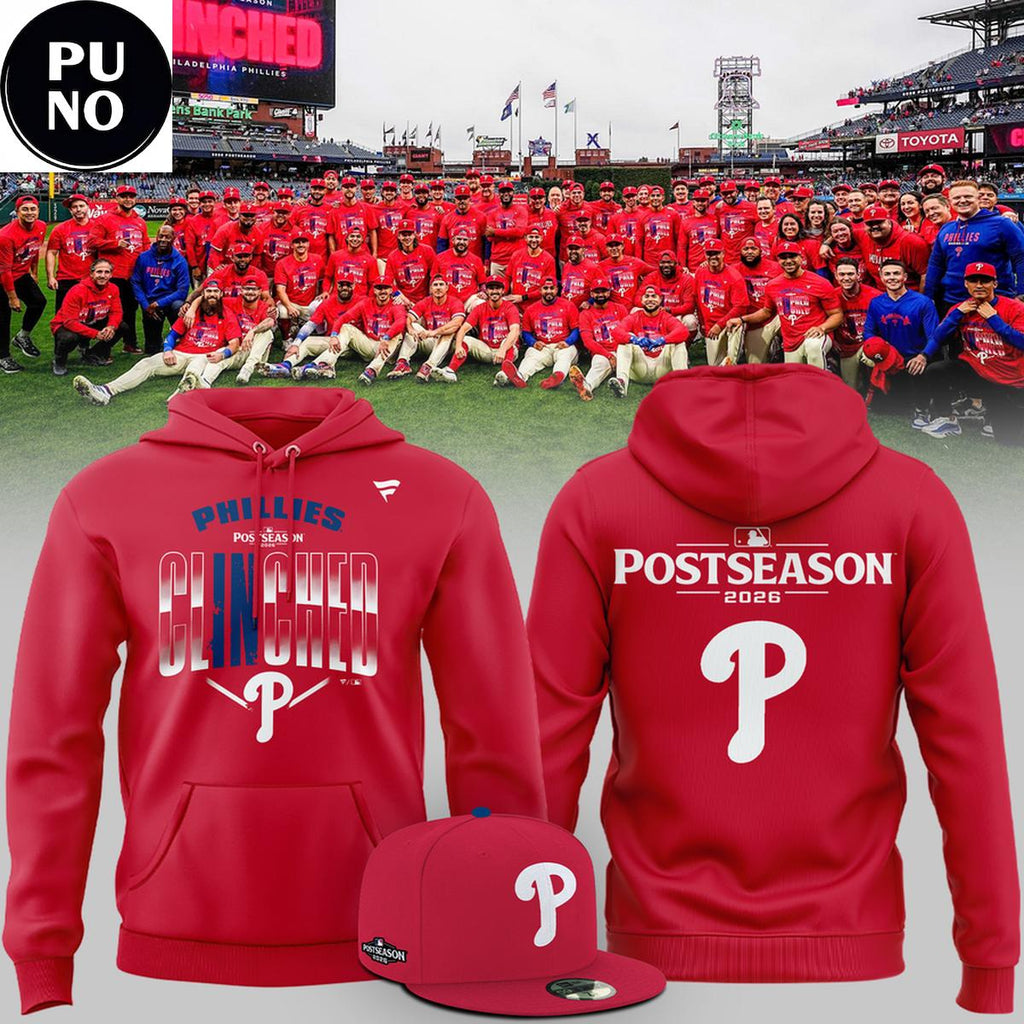 Philadelphia Phillies 2026 MLB Postseason Hoodie T-Shirt
