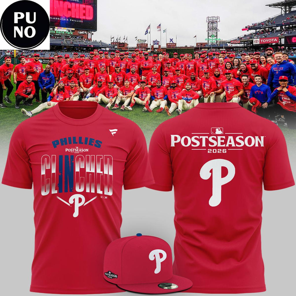 Philadelphia Phillies 2026 MLB Postseason Hoodie T-Shirt
