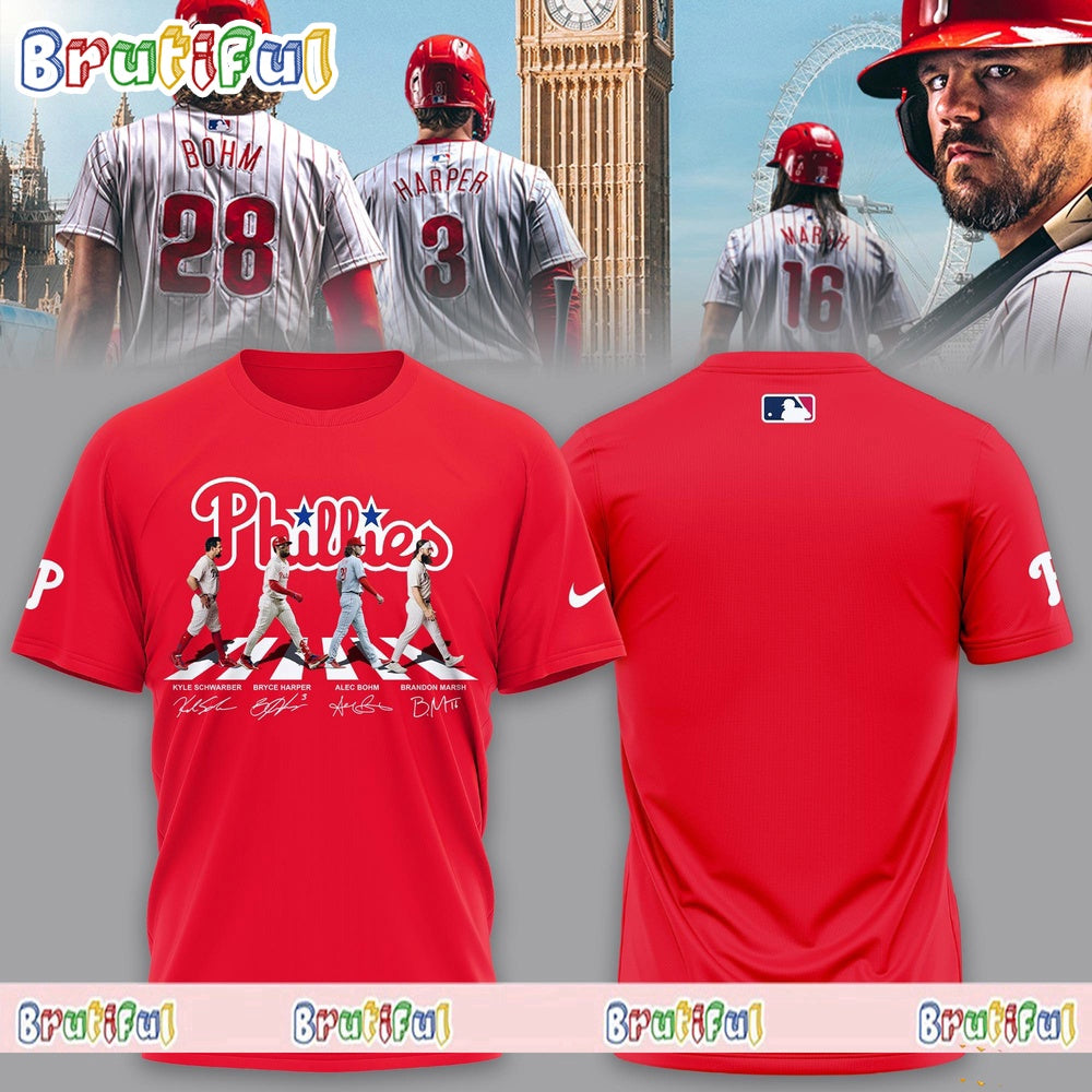 Philadelphia Phillies Baseball World Tour London Series 2024 Signature