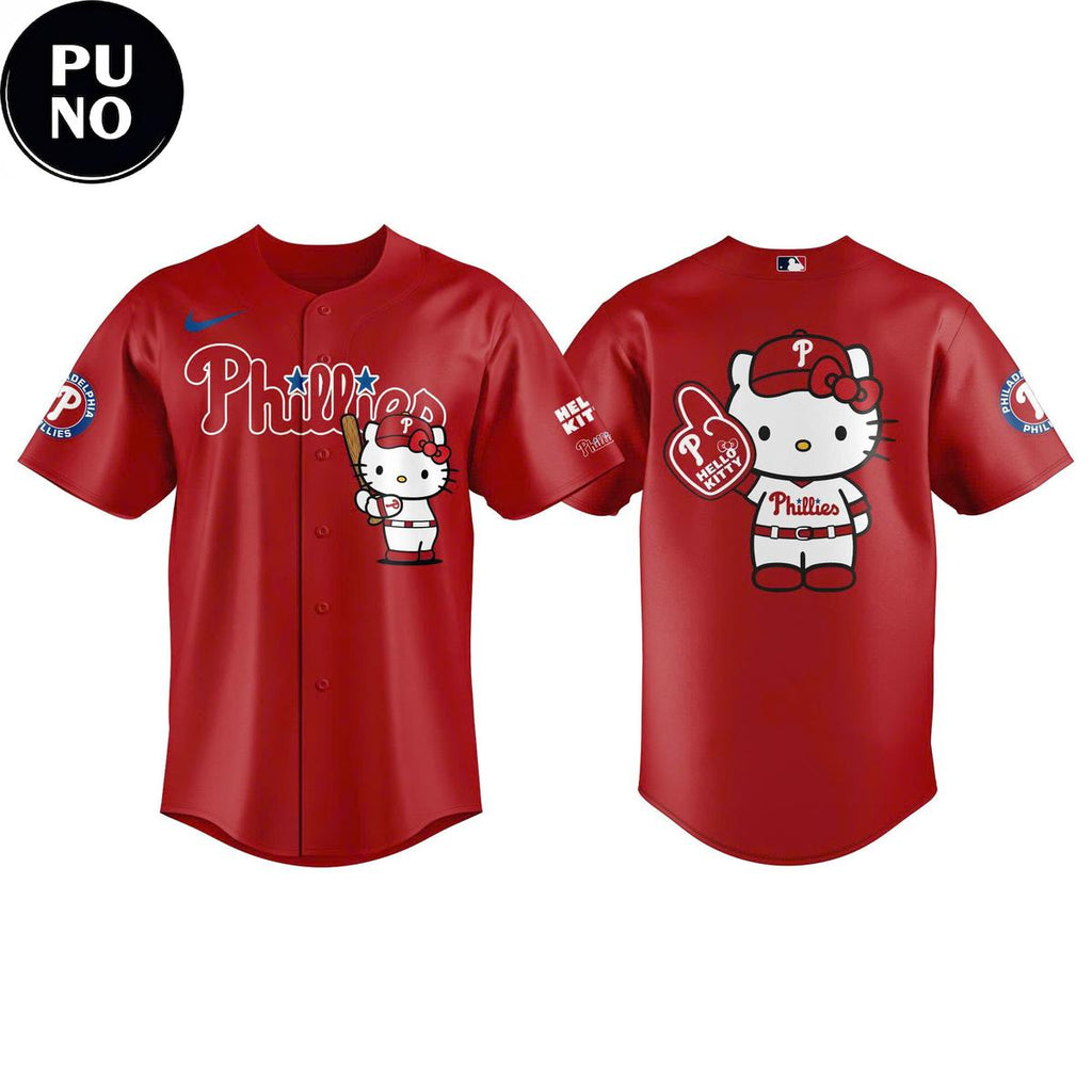 Philadelphia Phillies Hello Kitty Night 2026 Baseball Jersey