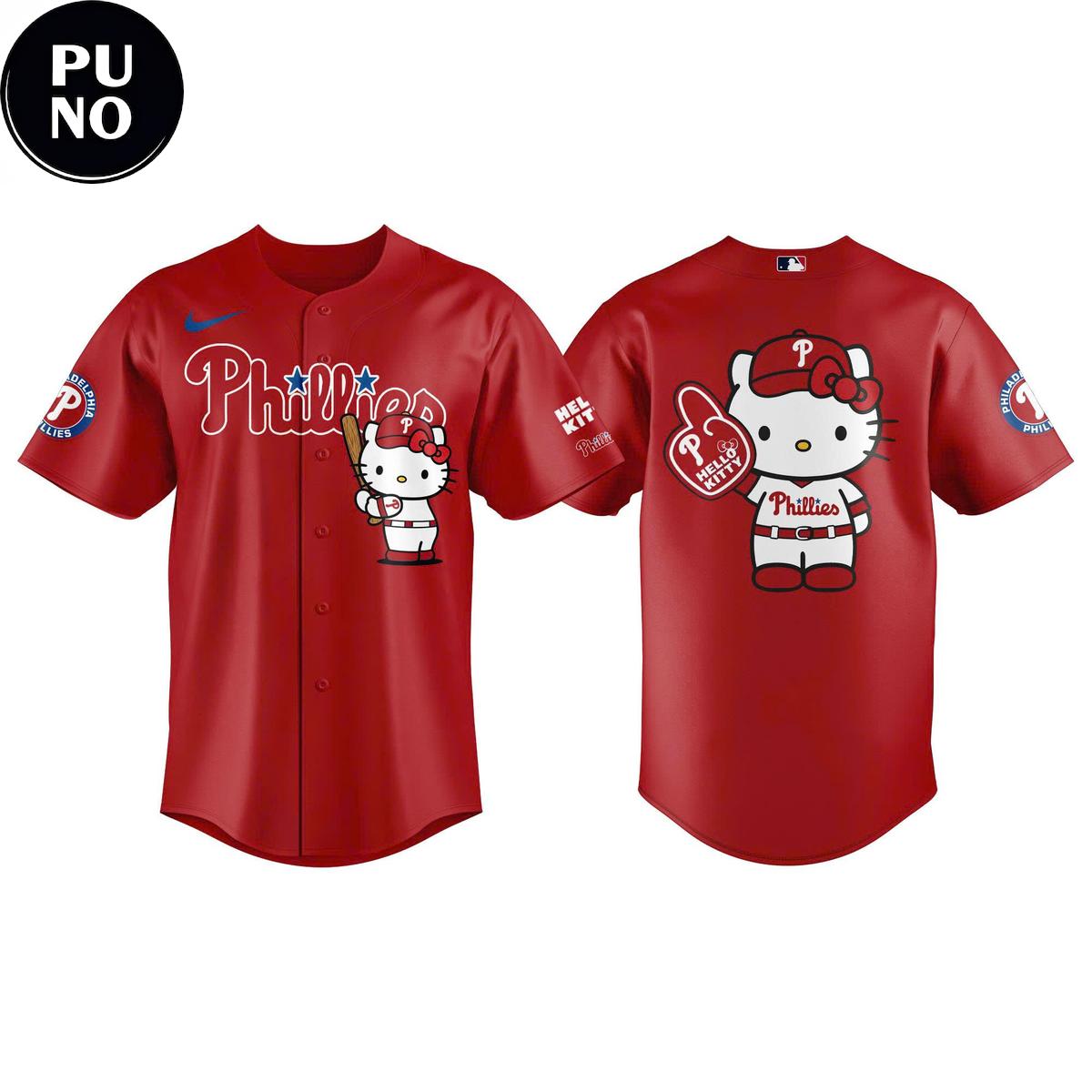 Philadelphia Phillies Hello Kitty Night 2026 Baseball Jersey