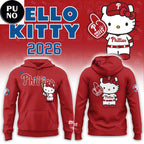 Philadelphia Phillies Hello Kitty Night 2026 Hoodie Shirt