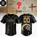 Philadelphia Phillies Jesus Faith 2026 Personalized Baseball Jersey