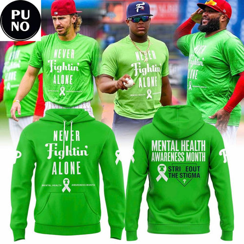 Philadelphia Phillies Mental Health Awareness Month 2026 Hoodie T-Shirt
