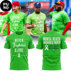Philadelphia Phillies Mental Health Awareness Month 2026 Hoodie T-Shirt