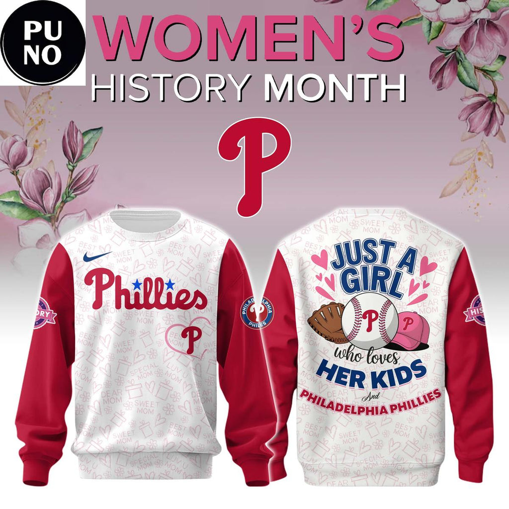 Philadelphia Phillies Women’s History Month 2026 Sweatshirt