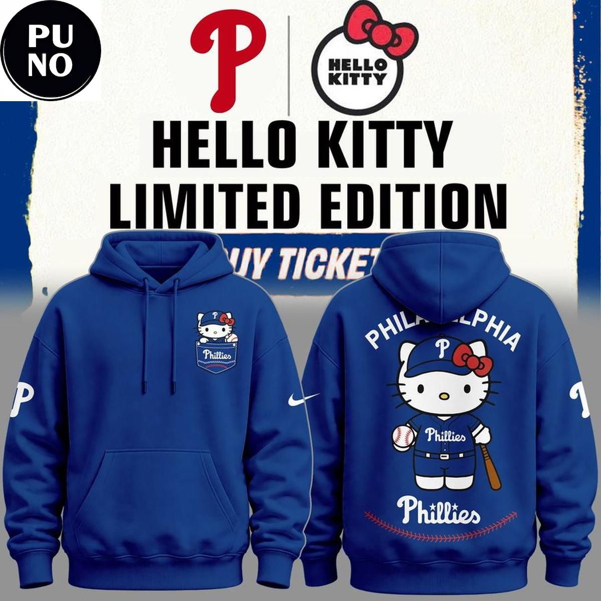 Philadelphia Phillies x Hello Kitty Night 2026 Hoodie T-Shirt
