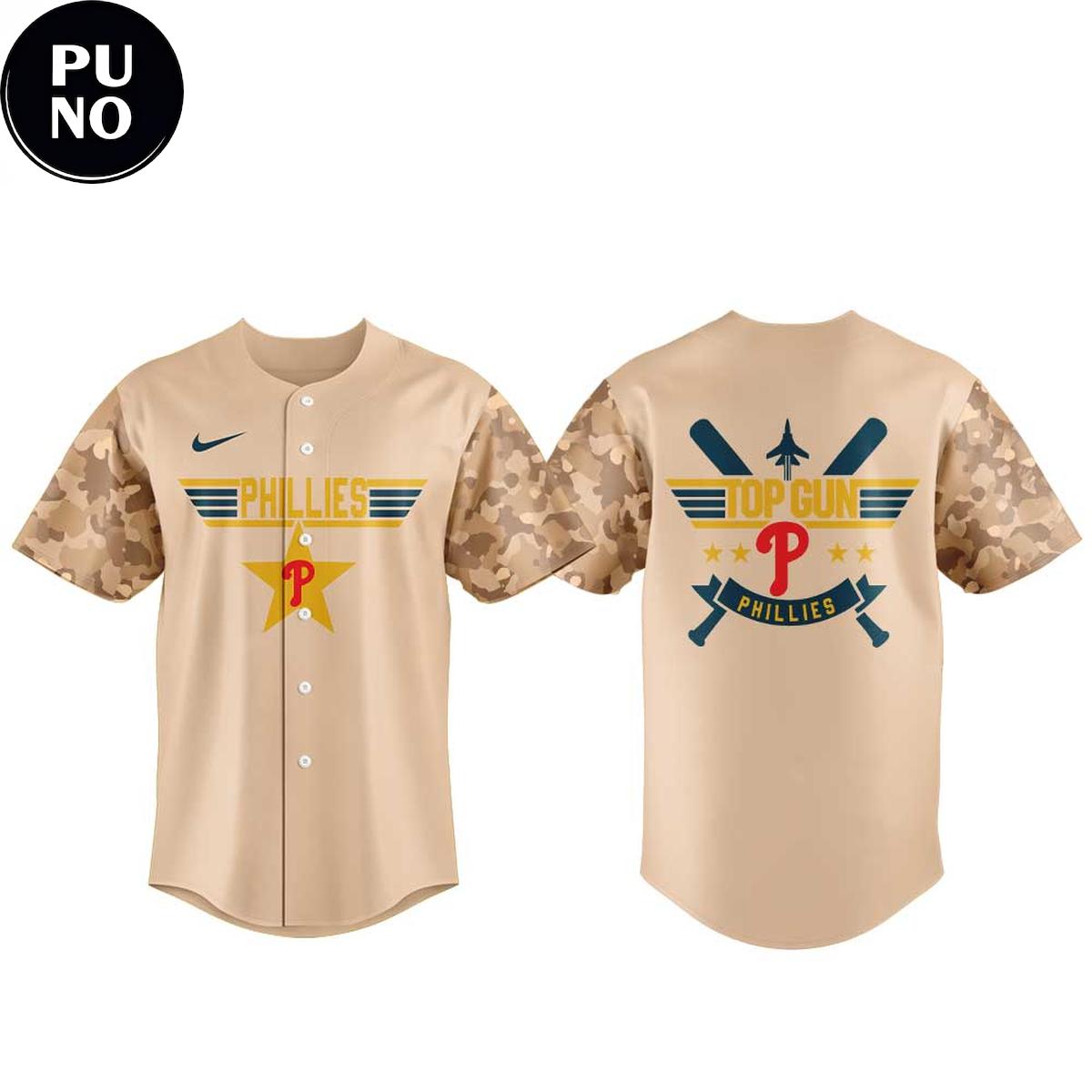 Philadelphia Phillies x Top Gun Night 2026 Baseball Jersey